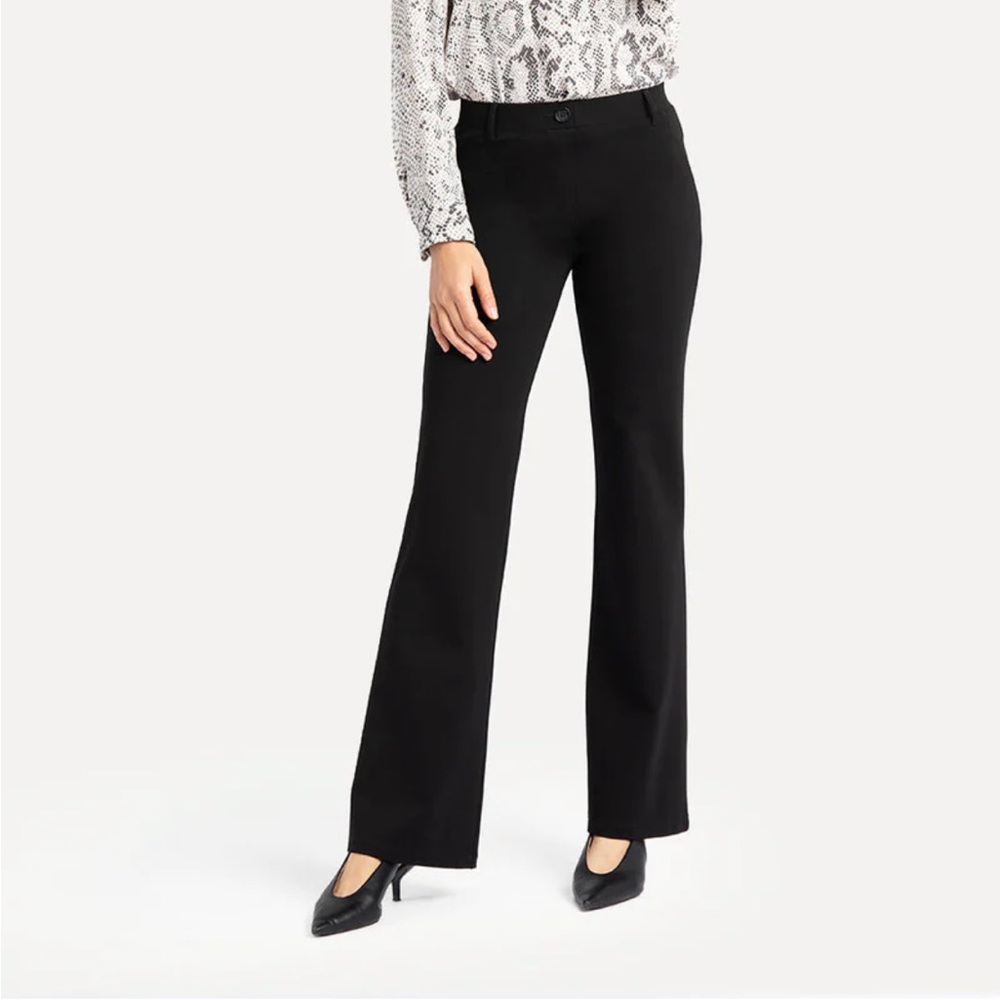BETABRAND Boot-Cut | Classic Dress Pant Yoga Pants - Size Petite XL (short)